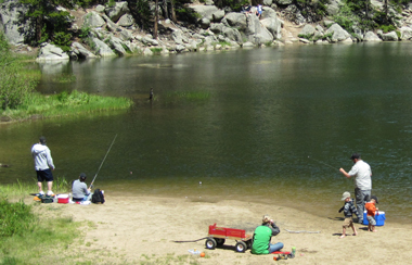 Dude’s Fishing Hole at Golden Gate Canyon Park